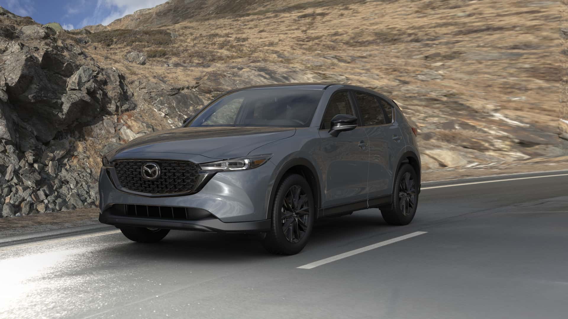 2023 Mazda CX-5 2.5 S Carbon Edition Polymetal Gray Metallic | Cook Mazda in Aberdeen MD